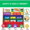 image:imageHumble Crew Kids Bookshelf 4Tier FrontFacing Book Display Organizer Montessori Toddler Bookcase for Playroom Bedroom amp Reading Corner Natural WoodPrimaryNatural WoodPrimary