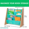 image:imageHumble Crew Kids Bookshelf 4Tier FrontFacing Book Display Organizer Montessori Toddler Bookcase for Playroom Bedroom amp Reading Corner Natural WoodPrimarySeafoam GreenNatural