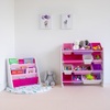 image:imageHumble Crew Kids Bookshelf 4Tier FrontFacing Book Display Organizer Montessori Toddler Bookcase for Playroom Bedroom amp Reading Corner Natural WoodPrimaryWhitePinkPurple