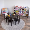 image:imageHumble Crew Kids Bookshelf 4Tier FrontFacing Book Display Organizer Montessori Toddler Bookcase for Playroom Bedroom amp Reading Corner Natural WoodPrimaryEspressoWhite
