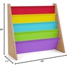 image:imageHumble Crew Kids Bookshelf 4Tier FrontFacing Book Display Organizer Montessori Toddler Bookcase for Playroom Bedroom amp Reading Corner Natural WoodPrimaryRainbow