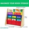 image:imageHumble Crew Kids Bookshelf 4Tier FrontFacing Book Display Organizer Montessori Toddler Bookcase for Playroom Bedroom amp Reading Corner Natural WoodPrimaryNatural WoodPrimary