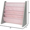 image:imageHumble Crew Kids Bookshelf 4Tier FrontFacing Book Display Organizer Montessori Toddler Bookcase for Playroom Bedroom amp Reading Corner Natural WoodPrimaryGreyPink