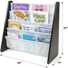 image:imageHumble Crew Kids Bookshelf 4Tier FrontFacing Book Display Organizer Montessori Toddler Bookcase for Playroom Bedroom amp Reading Corner Natural WoodPrimaryEspressoWhite