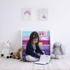 image:imageHumble Crew Kids Bookshelf 4Tier FrontFacing Book Display Organizer Montessori Toddler Bookcase for Playroom Bedroom amp Reading Corner Natural WoodPrimaryWhitePinkPurpleBlue