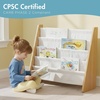 image:imageHumble Crew Kids Bookshelf 4Tier FrontFacing Book Display Organizer Montessori Toddler Bookcase for Playroom Bedroom amp Reading Corner Natural WoodPrimaryNatural WoodWhite