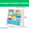image:imageHumble Crew Kids Bookshelf 4Tier FrontFacing Book Display Organizer Montessori Toddler Bookcase for Playroom Bedroom amp Reading Corner Natural WoodPrimaryWhitePastels