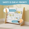 image:imageHumble Crew Kids Bookshelf 4Tier FrontFacing Book Display Organizer Montessori Toddler Bookcase for Playroom Bedroom amp Reading Corner Natural WoodPrimaryNatural WoodWhite