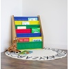 image:imageHumble Crew Kids Bookshelf 6Tier FrontFacing Book Display Organizer Montessori Toddler Bookcase for Playroom Bedroom amp Reading Corner WhiteNatural Wood  Humble CrewNaturalPrimary
