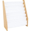 image:imageHumble Crew Kids Bookshelf 6Tier FrontFacing Book Display Organizer Montessori Toddler Bookcase for Playroom Bedroom amp Reading Corner WhiteNatural Wood  Humble CrewWhiteNatural