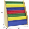image:imageHumble Crew Kids Bookshelf 6Tier FrontFacing Book Display Organizer Montessori Toddler Bookcase for Playroom Bedroom amp Reading Corner WhiteNatural Wood  Humble CrewNaturalPrimary