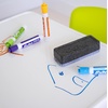 image:imageHumble Crew Kids Plastic Table and Chair Set Toddler Activity Table with 4 Chairs Lightweight EasyClean Kids Desk for Play Snacks amp Crafts Playroom Furniture BlueRedGreenYellowPurpleWhite TablePastel Chairs