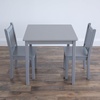 image:imageHumble Crew Kids Table and Chair Set Toddler Activity Table with 2 Chairs for Play Crafts Snacks amp Learning Wooden Kids Furniture for Playroom amp Bedroom WhiteGrey