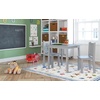 image:imageHumble Crew Kids Table and Chair Set Toddler Activity Table with 2 Chairs for Play Crafts Snacks amp Learning Wooden Kids Furniture for Playroom amp Bedroom WhiteGrey