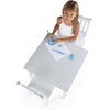 image:imageHumble Crew Kids Table and Chair Set Toddler Activity Table with 2 Chairs for Play Crafts Snacks amp Learning Wooden Kids Furniture for Playroom amp Bedroom WhiteOff White