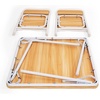 image:imageHumble Crew Kids Table and Chair Set Toddler Activity Table with 2 Chairs for Play Crafts Snacks amp Learning Wooden Kids Furniture for Playroom amp Bedroom WhiteNaturalWhite  Folding