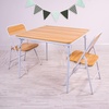 image:imageHumble Crew Kids Table and Chair Set Toddler Activity Table with 2 Chairs for Play Crafts Snacks amp Learning Wooden Kids Furniture for Playroom amp Bedroom WhiteNaturalWhite  Folding