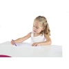 image:imageHumble Crew Kids Table and Chair Set Toddler Activity Table with 4 Chairs for Play Crafts Snacks amp Learning Wooden Kids Furniture for Playroom amp Bedroom WhiteWhitePurplePink