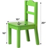 image:imageHumble Crew Kids Table and Chair Set Toddler Activity Table with 4 Chairs for Play Crafts Snacks amp Learning Wooden Kids Furniture for Playroom amp Bedroom WhiteWhitePastels