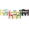 image:imageHumble Crew Kids Table and Chair Set Toddler Activity Table with 4 Chairs for Play Crafts Snacks amp Learning Wooden Kids Furniture for Playroom amp Bedroom WhiteEspresso