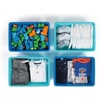 image:imageHumble Crew Large Plastic Storage Bins for Kids Set of 4 Sturdy Toy Organizer Bins for Playroom Nursery Classroom amp Bedroom Storage WhiteNavyTeal