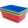 image:imageHumble Crew Large Plastic Storage Bins for Kids Set of 4 Sturdy Toy Organizer Bins for Playroom Nursery Classroom amp Bedroom Storage WhitePrimary