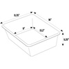 image:imageHumble Crew Large Plastic Storage Bins for Kids Set of 4 Sturdy Toy Organizer Bins for Playroom Nursery Classroom amp Bedroom Storage WhitePrimary