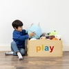 image:imageHumble Crew Toy Storage Chest for Kids Natural Wood Finish Large Toy Box with CutOut Handles amp Rounded Corners PLAY Design for Toddlers amp Preschoolers
