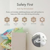 image:imageHumble Crew Toy Storage Organizer with 12 Removable Storage Bins for Kids Playroom 4Tier Toddler Toy Organization GreyBlueGreenYellowWhitePastels