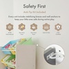 image:imageHumble Crew Toy Storage Organizer with 12 Removable Storage Bins for Kids Playroom 4Tier Toddler Toy Organization Natural WoodAquaWhitePastels