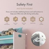 image:imageHumble Crew Toy Storage Organizer with 16 Removable Storage Bins for Kids Playroom 4Tier Toddler Toy Organization and Storage WhiteWhiteWhiteBluePinkPurple