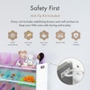 image:imageHumble Crew Toy Storage Organizer with 16 Removable Storage Bins for Kids Playroom 4Tier Toddler Toy Organization and Storage WhiteWhiteWhitePurplePinkBlue
