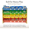 image:imageHumble Crew Toy Storage Organizer with 20 Removable Storage Bins for Kids Playroom 4Tier Toddler Toy Organization WhiteWhitePrimaryNatural
