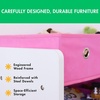 image:imageHumble Crew Toy Storage Organizer with 9 Removable Fabric Storage Bins for Kids Playroom 3Tier Toddler Toy Organization GreyWhiteWhitePink
