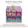 image:imageHumble Crew Toy Storage Organizer with 9 Removable Storage Bins for Kids Playroom 3Tier Toddler Toy Organization and Storage WhiteWhiteWhitePinkPurpleAqua