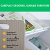 image:imageHumble Crew Toy Storage Organizer with 9 Removable Storage Bins for Kids Playroom 3Tier Toddler Toy Organization and Storage WhiteWhiteWhiteWhite