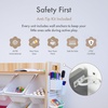 image:imageHumble Crew Toy Storage Organizer with 9 Removable Storage Bins for Kids Playroom 3Tier with Top Shelf Toddler Toy Organization WhiteWhiteNaturalWhite