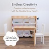 image:imageHumble Crew Toy Storage Organizer with 9 Removable Storage Bins for Kids Playroom 3Tier with Top Shelf Toddler Toy Organization WhiteWhiteNaturalWhite