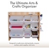 image:imageHumble Crew Toy Storage Organizer with 9 Removable Storage Bins for Kids Playroom 3Tier with Top Shelf Toddler Toy Organization WhiteWhiteNaturalWhite