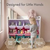 image:imageHumble Crew Toy Storage Organizer with 9 Removable Storage Bins for Kids Playroom 3Tier with Top Shelf Toddler Toy Organization WhiteWhiteWhitePinkPurpleAqua