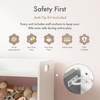 image:imageHumble Crew Toy Storage Organizer with 9 Removable Storage Bins for Kids Playroom 3Tier with Top Shelf Toddler Toy Organization WhiteWhiteWhitePurplePinkBlue
