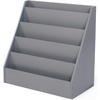 image:imageHumble Crew Kids Bookshelf 5Tier FrontFacing Book Display Organizer Montessori Toddler Bookcase for Playroom Bedroom amp Reading Corner NaturalAquaGrey