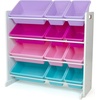 White/Pink/Purple/Turquoise