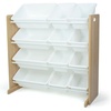 Natural Wood/White