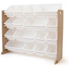 Natural Wood/White