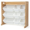 Natural Wood/White
