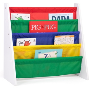 image:imageHumble Crew Kids Bookshelf 4Tier FrontFacing Book Display Organizer Montessori Toddler Bookcase for Playroom Bedroom amp Reading Corner Natural WoodPrimaryWhitePrimary