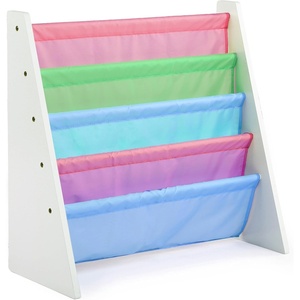 image:imageHumble Crew Kids Bookshelf 4Tier FrontFacing Book Display Organizer Montessori Toddler Bookcase for Playroom Bedroom amp Reading Corner Natural WoodPrimaryWhitePastels