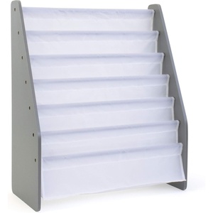 image:imageHumble Crew Kids Bookshelf 6Tier FrontFacing Book Display Organizer Montessori Toddler Bookcase for Playroom Bedroom amp Reading Corner WhiteNatural Wood  Humble CrewGreyWhite