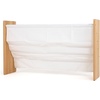 image:imageHumble Crew 4Tier Kids Bookshelf and 3 Bins Toy Storage Espresso and White  Book Shelf for Kids Rooms with Four Deep Pockets  Toddler Sling Book Rack with Deep Sleeves Nursery Bookcase Organizer